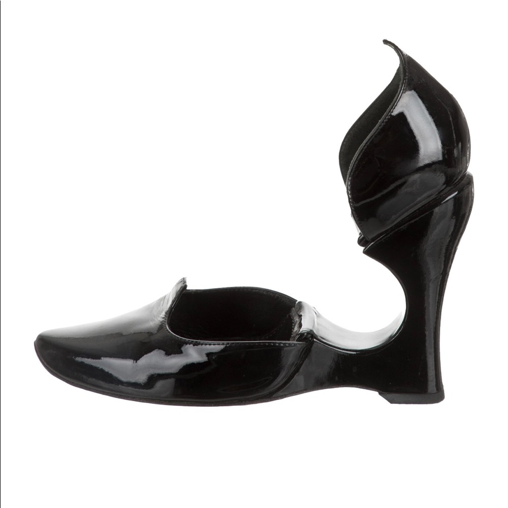 Unique Louis Vuitton D’Orsay wedges